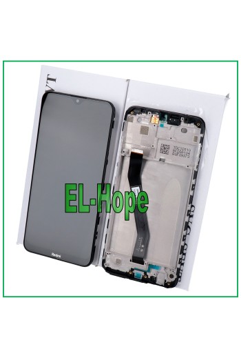 LCD-DISPLAY + RAHMEN ORIGINAL XIAOMI REDMI 8A M1908C3KG TOUCHSCREEN SCHWARZES GLAS
