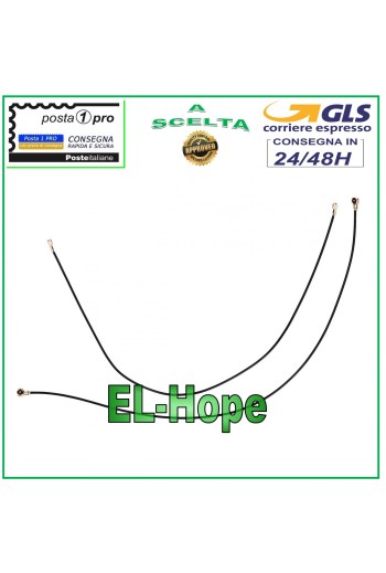 FLACHES FLEX-KOAXIALKABEL ANTENNE NETZWERK SIGNAL EMPFANG 126 mm FÜR WIKO