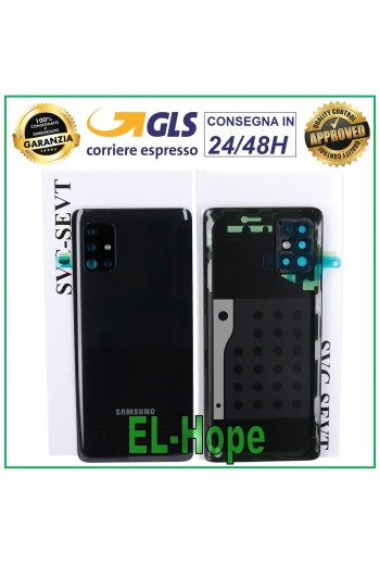 ORIGINAL SAMSUNG GALAXY A51 5G SM-A516 RÜCKSEITE AKKUDECKEL SCHWARZ