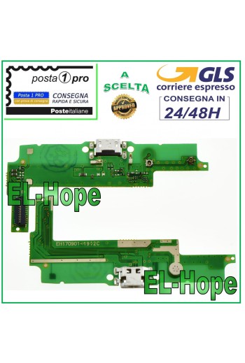 LADEANSCHLUSS HUAWEI Y3II Y3 2 LUA-L21 4G MIKROFON MICRO DOCK USB-LADEN