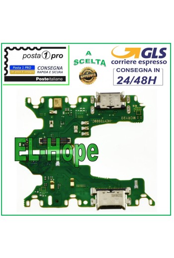 LADEANSCHLUSS HUAWEI NOVA 5T YAL-L21 L61 L71 MIKROFON TYP C LADEDOCK