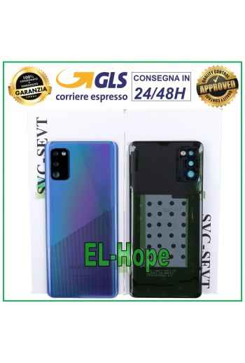 ORIGINAL SAMSUNG GALAXY A41 SM-A415 AKKU-ABDECKUNG BACKCOVER BLAU