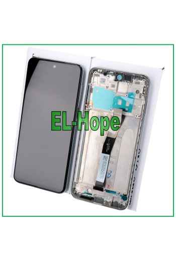 ORIGINAL TOUCH DISPLAY XIAOMI REDMI NOTE 9 PRO M2003J6 M2003J6B2G WEISSER RAHMEN