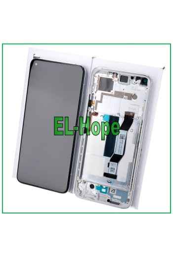 ORIGINALRAHMEN LCD-DISPLAY XIAOMI Mi 10T /10T Pro REDMI K30S TOUCH SILBERGLAS