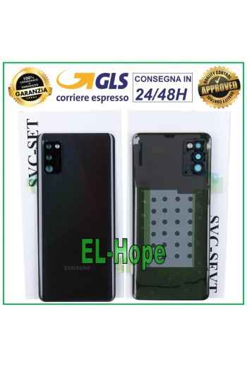 ORIGINAL SAMSUNG GALAXY A41 SM-A415 RÜCKSEITE GLAS SCHWARZ	