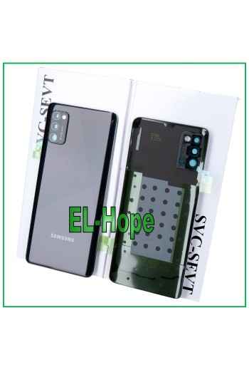 ORIGINAL SAMSUNG GALAXY A41 SM-A415 RÜCKSEITE GLAS SCHWARZ	