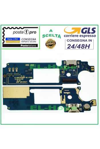 LADEANSCHLUSS FLACH FLEX WIKO PULP 4G + MIKROFON DOCK PCB MICRO USB LADEN