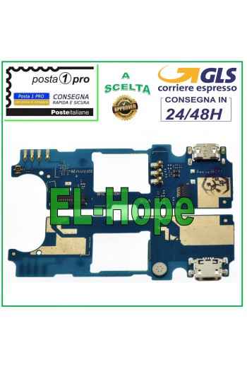 LADEANSCHLUSS FLACH FLEX WIKO LENNY 5 + MIKROFON DOCK MICRO USB PCB LADEN