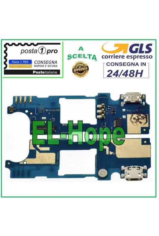 LADEANSCHLUSS FLACH FLEX WIKO LENNY 5 + MIKROFON DOCK MICRO USB PCB LADEN
