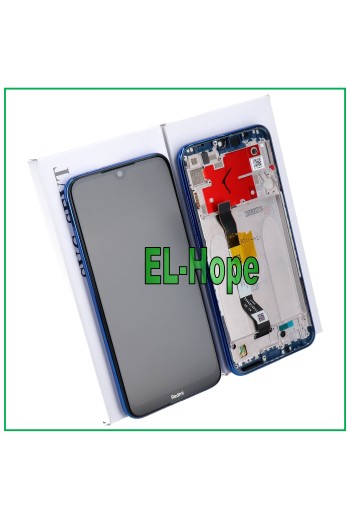 LCD-DISPLAY + ORIGINALRAHMEN XIAOMI REDMI NOTE 8T M1908C3XG TOUCHSCREEN BLAU
