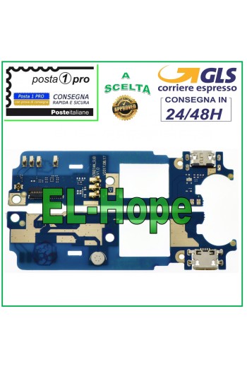 LADEANSCHLUSS FLACH FLEX WIKO ROBBY 2 + MIKROFON DOCK MICRO USB PCB LADEN