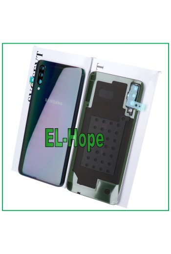 ORIGINAL SAMSUNG GALAXY A70 SM-A705 RÜCKSEITE ABDECKUNG SCHWARZES GLAS