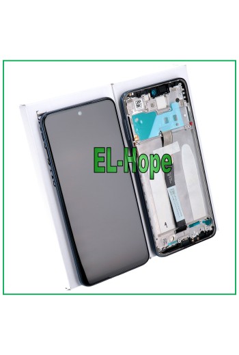 ORIGINAL TOUCH LCD DISPLAY + RAHMEN XIAOMI REDMI NOTE 9S M2003J6 M2003J6A1G SCHWARZ