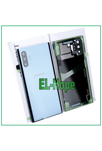 ORIGINAL SAMSUNG GALAXY NOTE 10 PLUS SM-N975F SCHWARZES BATTERIEABDECKUNGSGEHÄUSE