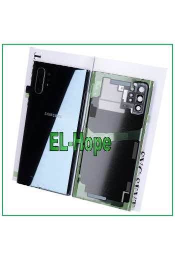 ORIGINAL SAMSUNG GALAXY NOTE 10 PLUS SM-N976F SCHWARZES BATTERIEABDECKUNGSGEHÄUSE