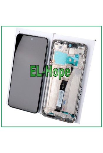 ORIGINAL TOUCH LCD DISPLAY XIAOMI REDMI NOTE 9 PRO MAX M2003J6B1I WEISSER RAHMEN