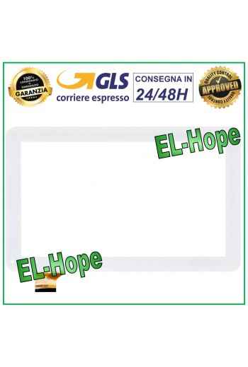 TOUCHSCREEN-GLAS HK10DR2537 10.1 FÜR TABLET ORIGINAL WEISS