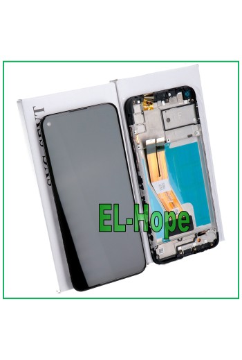 ORIGINAL LCD-DISPLAY + RAHMEN SAMSUNG GALAXY A11 SM-A115F A115 TOUCHSCREEN SCHWARZ
