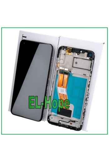 ORIGINAL LCD-DISPLAY + RAHMEN SAMSUNG GALAXY A11 SM-A115F A115 TOUCHSCREEN SCHWARZ