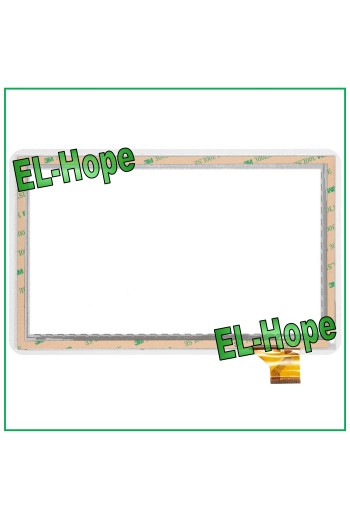 TOUCHSCREEN-GLAS HK10DR2537 10.1 FÜR TABLET ORIGINAL WEISS