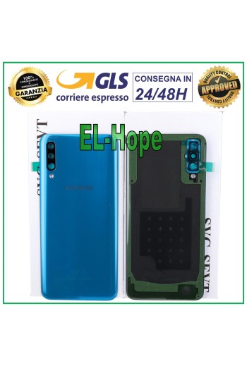 ORIGINAL SAMSUNG GALAXY A50 SM-A505 AKKU-ABDECKUNG BACKCOVER BLAU