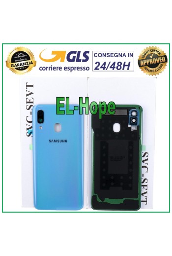 ORIGINAL SAMSUNG GALAXY A40 SM-A405 AKKU-ABDECKUNG BACKCOVER BLAU