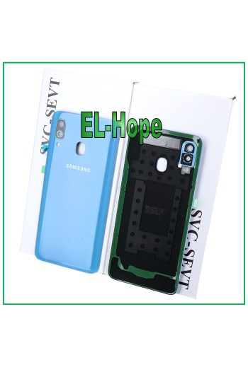 ORIGINAL SAMSUNG GALAXY A40 SM-A405 AKKU-ABDECKUNG BACKCOVER BLAU