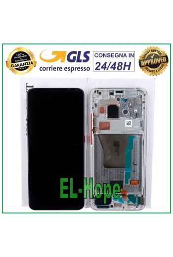 ORIGINALRAHMEN LCD-DISPLAY XIAOMI REDMI K30 PRO Redmi k30 Pro ZOOM TOUCH WEISS