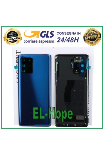 ORIGINAL SAMSUNG GALAXY S10 LITE SM-G770 PRISM BLAU HINTERE BATTERIEHÜLLE