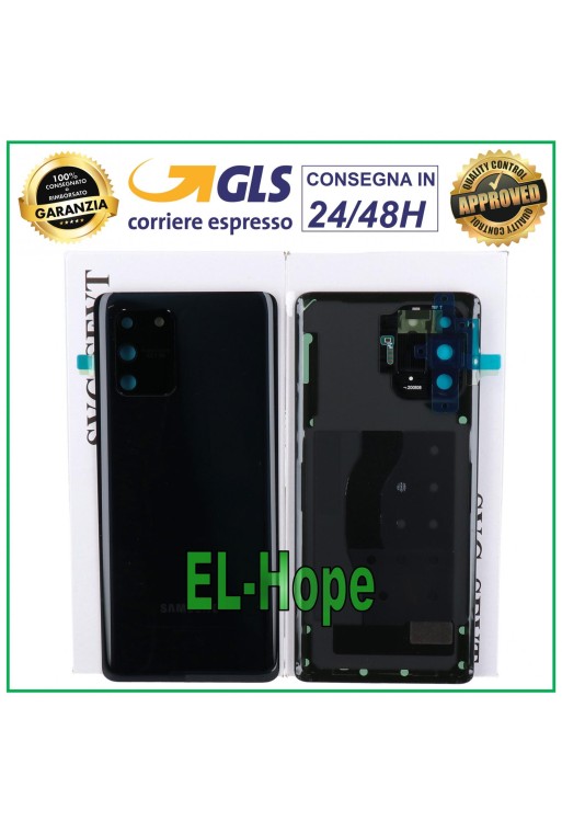 ORIGINAL SAMSUNG GALAXY S10 LITE SM-G770 PRISM SCHWARZES HINTERES BATTERIEGEHÄUSE