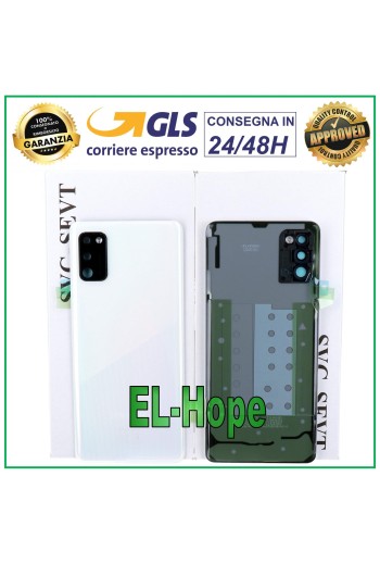 ORIGINAL SAMSUNG GALAXY A41 SM-A415 RÜCKSEITE GLAS WEISS