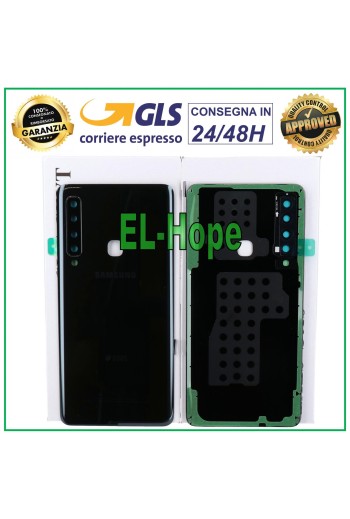 ORIGINAL SAMSUNG GALAXY A9 2018 SM-A920 AKKU-ABDECKUNG RÜCKSEITE CASE SCHWARZ