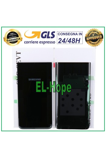 ORIGINAL SAMSUNG GALAXY A80 SM-A805 HÜLLE RÜCKSEITE SCHWARZ