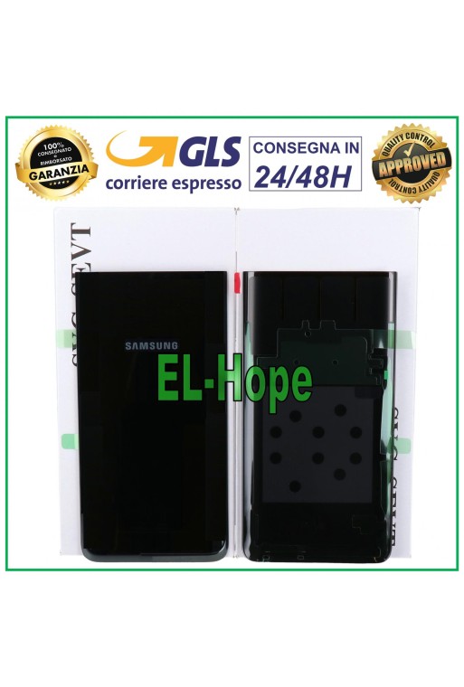 ORIGINAL SAMSUNG GALAXY A80 SM-A805 HÜLLE RÜCKSEITE SCHWARZ