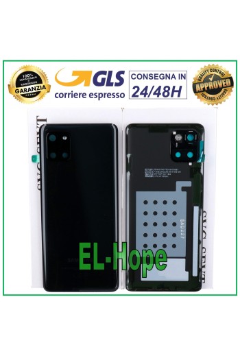 ORIGINAL SAMSUNG GALAXY NOTE 10 LITE SM-N770 SCHWARZE BATTERIERÜCKSEITE