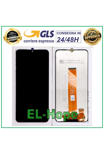 TOUCH-DISPLAY + LCD GLEICH ORIGINALSERVICE SAMSUNG GALAXY A12 SM-A125 FLAT CDOT