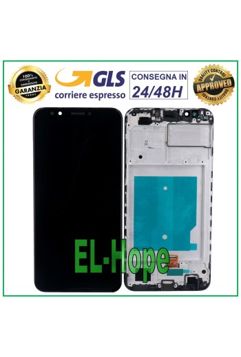 LCD-DISPLAYRAHMEN FÜR HUAWEI Y7 2018 LDN-L01 PRIME TOUCHSCREEN-GLASBILDSCHIRM 