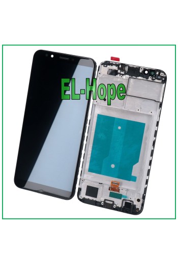 LCD-DISPLAYRAHMEN FÜR HUAWEI Y7 2018 LDN-L01 PRIME TOUCHSCREEN-GLASBILDSCHIRM 