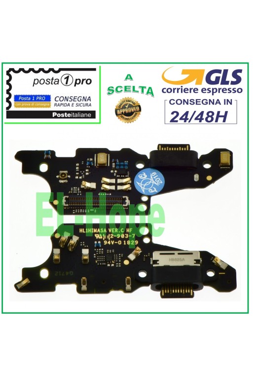 ORIGINAL HUAWEI MATE 20 LADEANSCHLUSS + MIKROFON TYP C LADESTATION