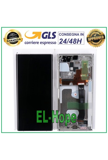ORIGINALDISPLAY SAMSUNG GALAXY NOTE 20 ULTRA 4G 5G SM-N985 N986 F TOUCH WEISS