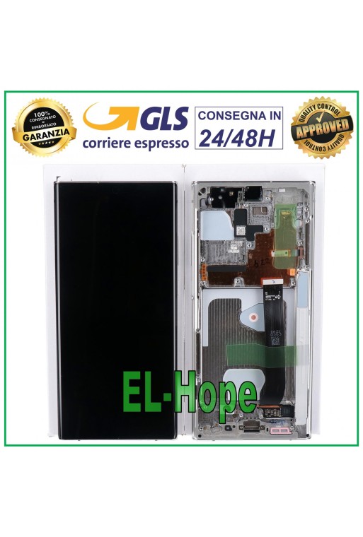 ORIGINALDISPLAY SAMSUNG GALAXY NOTE 20 ULTRA 4G 5G SM-N985 N986 F TOUCH WEISS