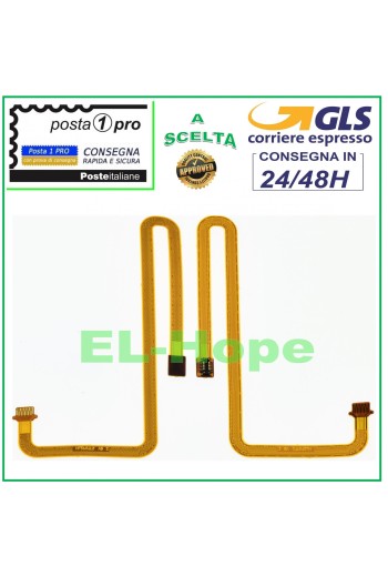 FLACHES FLEXKABEL FINGERABDRUCKSENSOR HUAWEI P SMART PLUS 2019 POT-LX1T