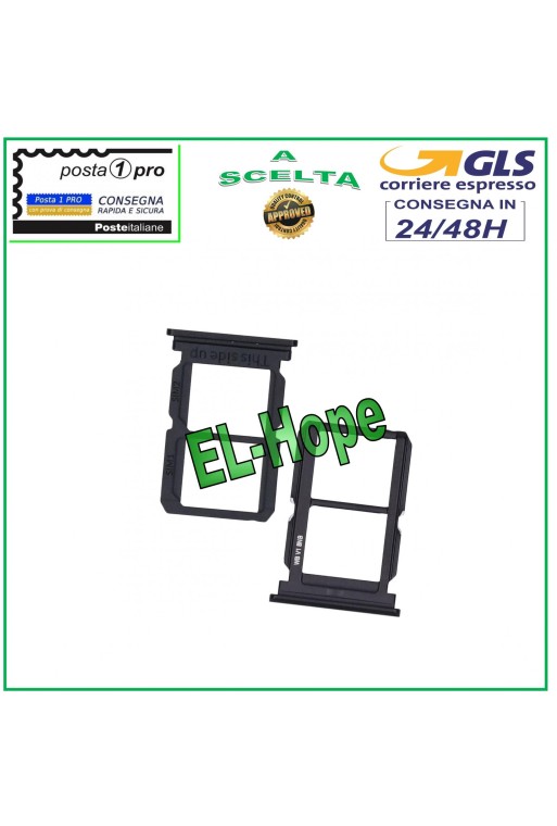 Slot Cart SIM-Kartenhalter Fach OnePlus 5 A5001 Speicherkarte Micro SD Schwarz