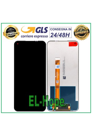 LCD-DISPLAY FÜR OPPO REALME 7i RMX2103 TOUCHSCREEN-GLASMONITOR SCHWARZ
