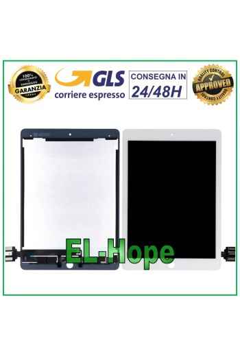 LCD-TOUCH-DISPLAY FÜR APPLE IPAD PRO 9.7 2016 A1673 A1674 A1675 WEISSER BILDSCHIRM