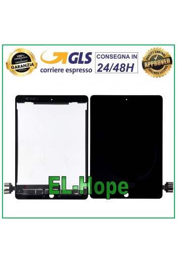 LCD-TOUCH-DISPLAY FÜR APPLE IPAD PRO 9.7 2016 A1673 A1674 A1675 SCHWARZER BILDSCHIRM