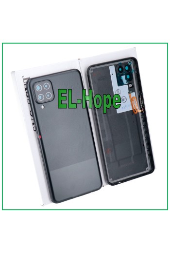 ORIGINAL SAMSUNG GALAXY A12 SM-A125 AKKU-ABDECKUNG RÜCKSEITE SCHWARZ