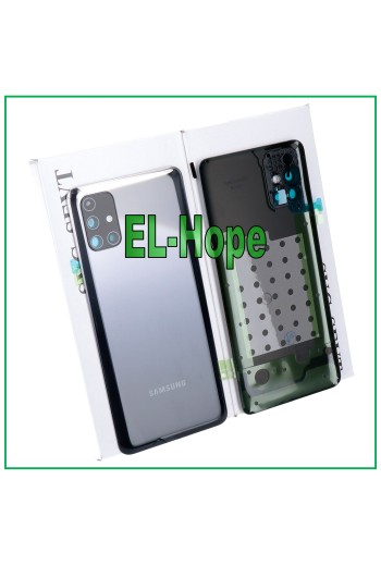 ORIGINAL SAMSUNG GALAXY M31S SM-M317 BATTERIEABDECKUNG SCHWARZE RÜCKSEITE