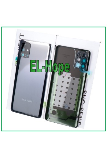 ORIGINAL SAMSUNG GALAXY M31S SM-M317 BATTERIEABDECKUNG SCHWARZE RÜCKSEITE