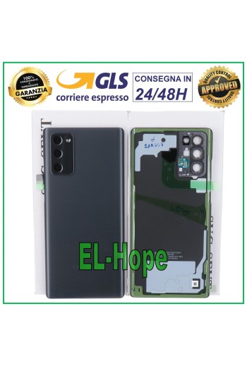 ORIGINAL SAMSUNG GALAXY NOTE 20 SM-N981 AKKU BACKCOVER GRAU	